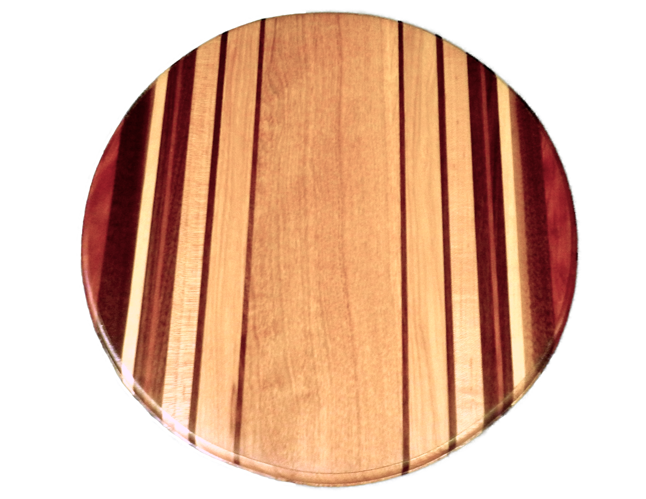 lazy susan with chevron