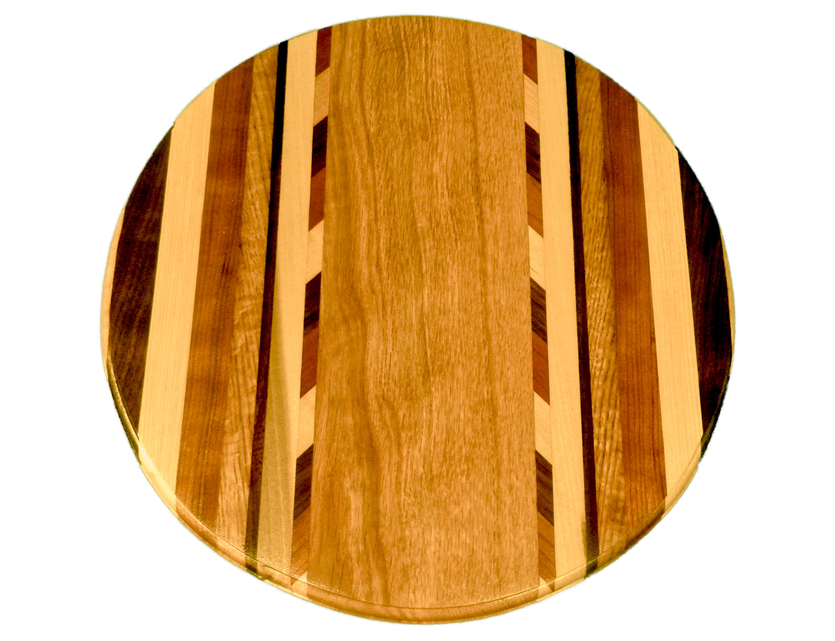 lazy susan with chevron